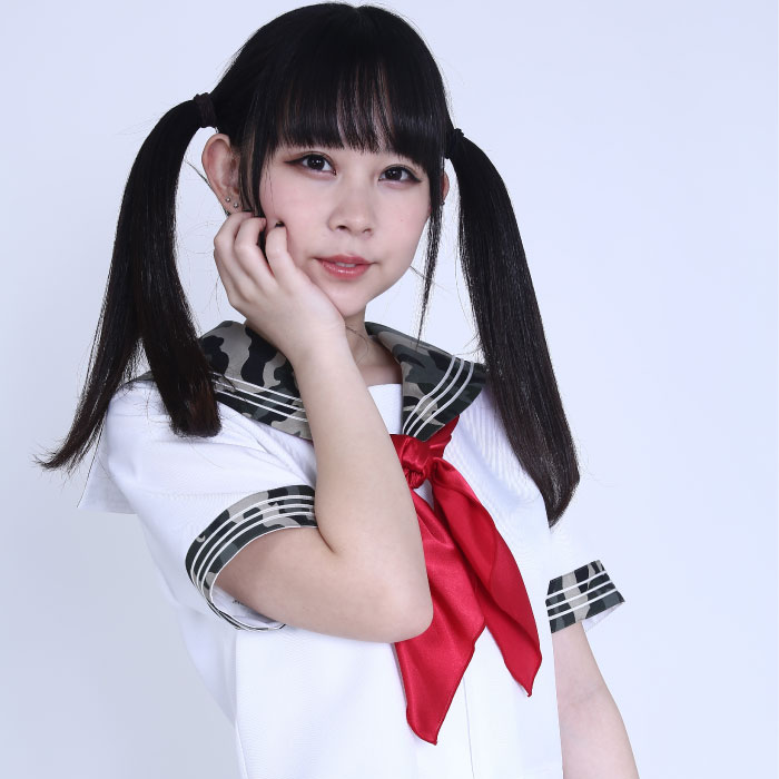 Sailor School Uniform White X Camouflage With Red Scarf Product Detail Bodyline
